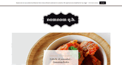 Desktop Screenshot of nomnomqb.com